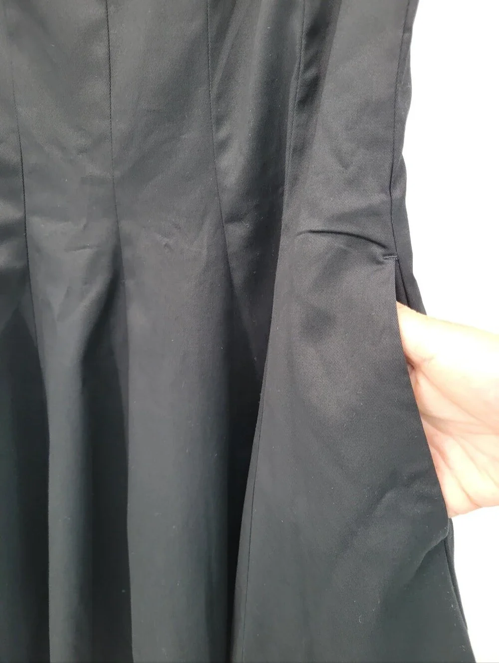 J Crew Pleated mini dress in chino CS969 Size 10 Tall